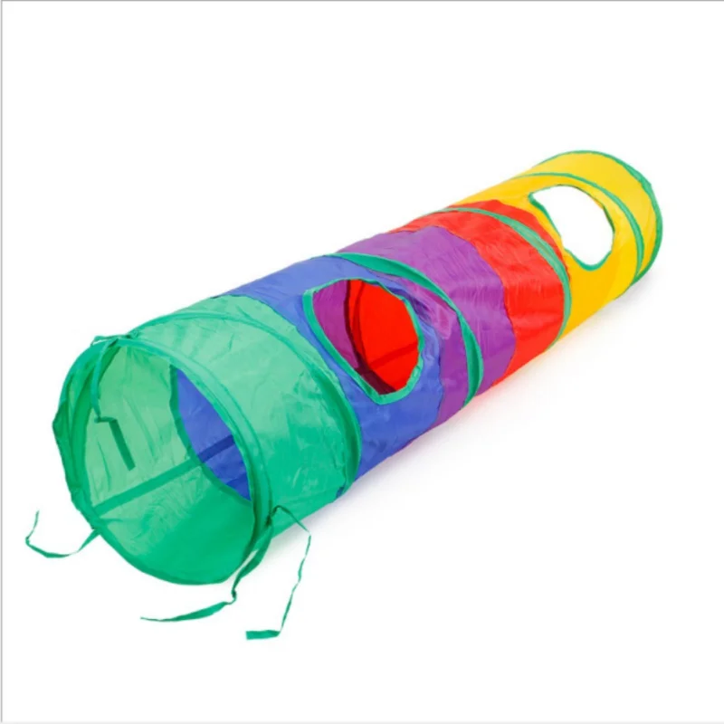 panDaDa Cat Toy Tube Shape Foldable Extendible Stable Elastic Small