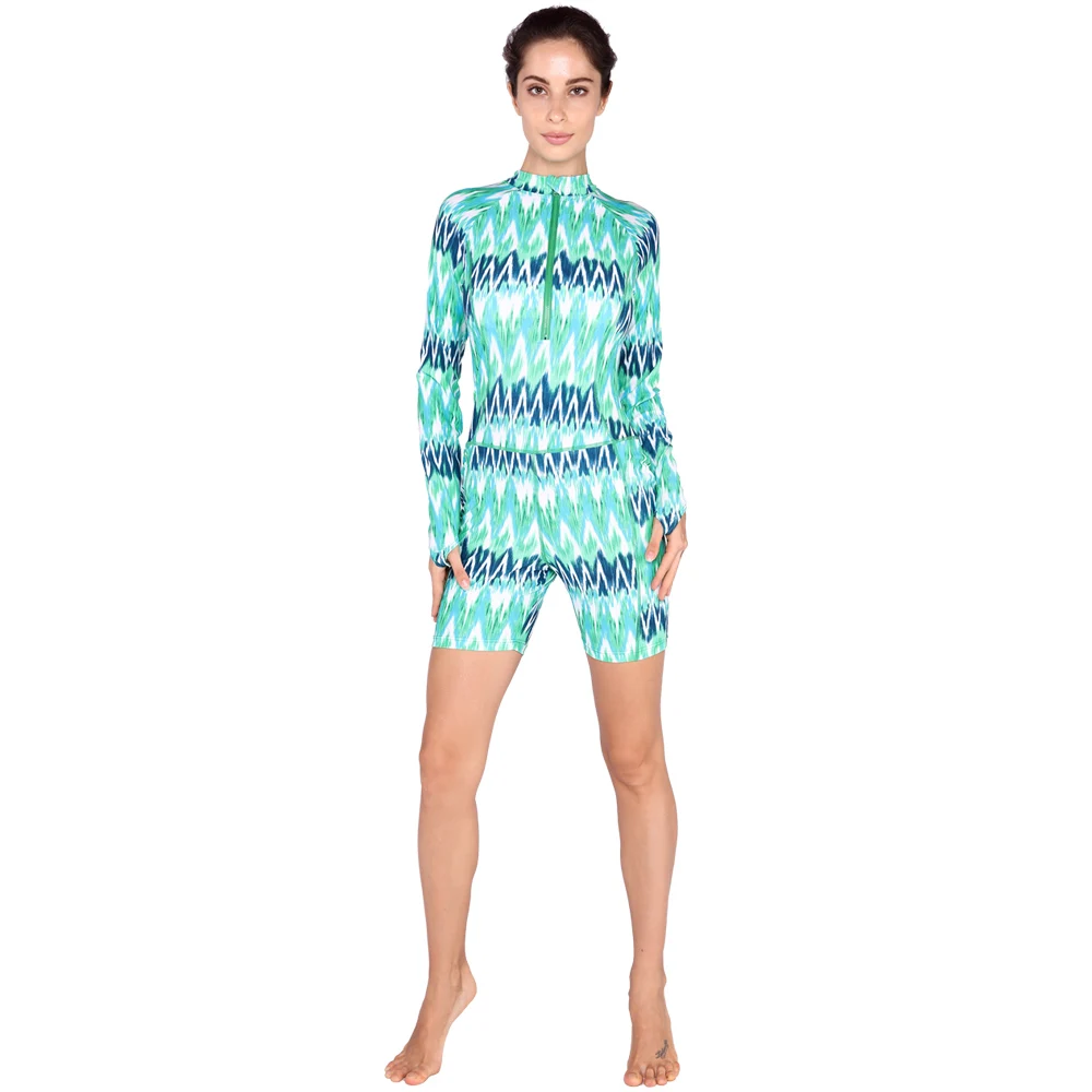 2016 SABOLAY Korea fast dry split surf wear long sleeved swimsuit NY732