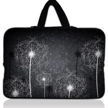 Белый Одуванчик 1" 17,3" неопреновая сумка для переноски ноутбука чехол Чехол держатель+ Скрытая Ручка для hp Dell