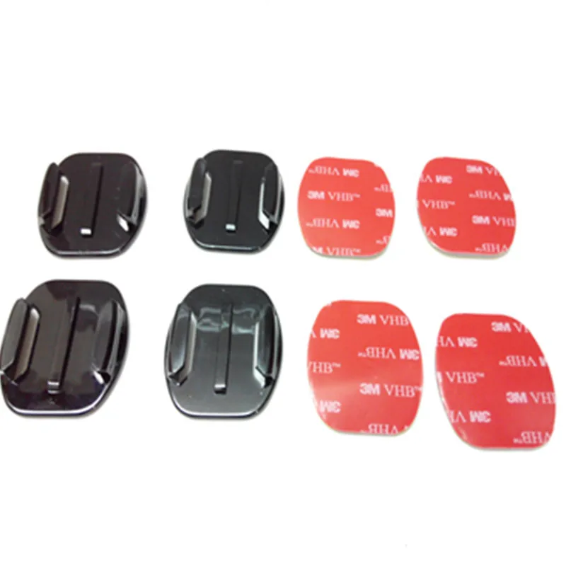 

for Xiaomi Yi 4k Flat Adhesive Mount Sticker For GoPro Hero 5 4 3 Sjcam m20 Sj4000 Go Pro Session Action Camera Accessories