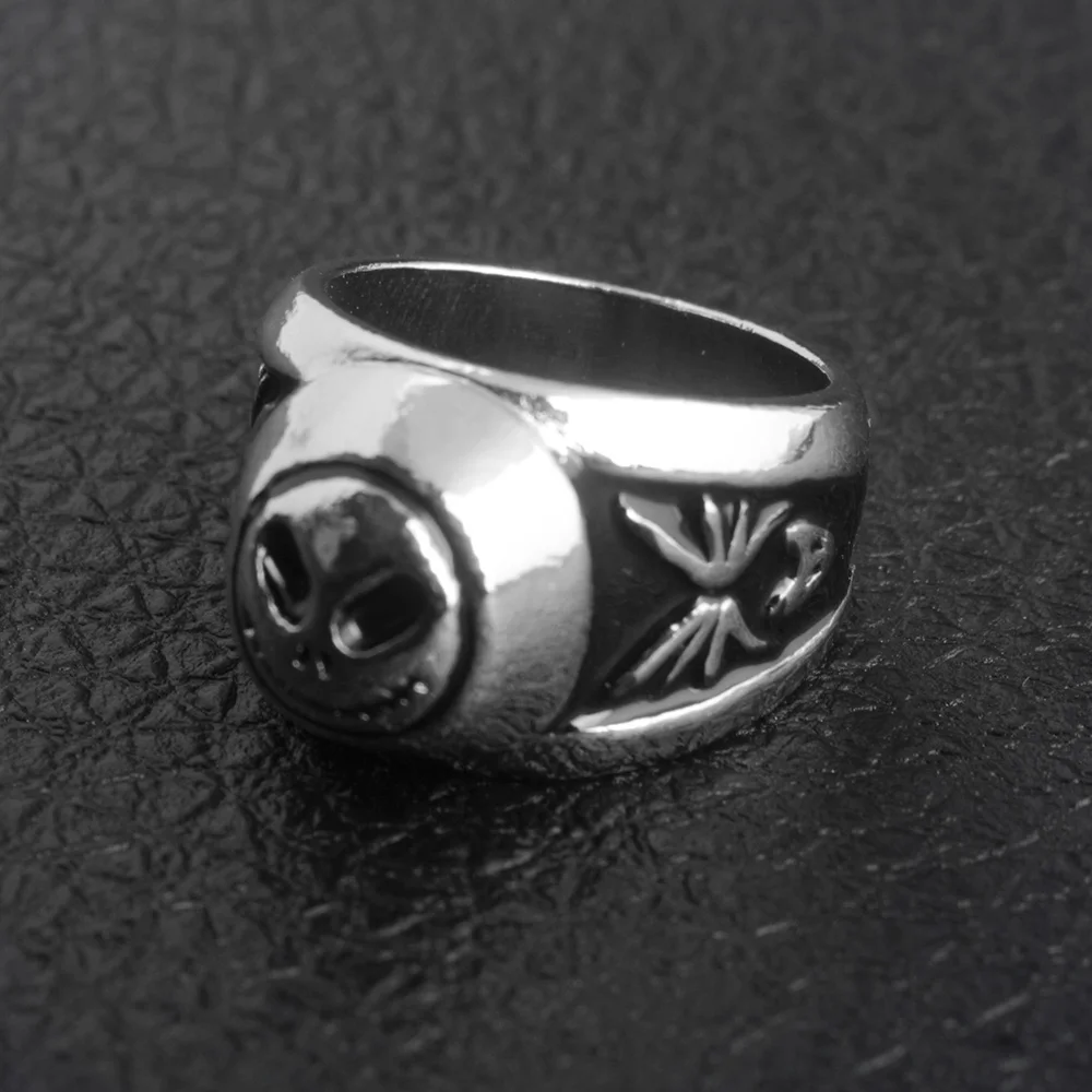 

Fashion accessories American Marvel Animation Deadpool Rings High Quality Cartoon Metal Ring For Men Women Jewelry dropshipping