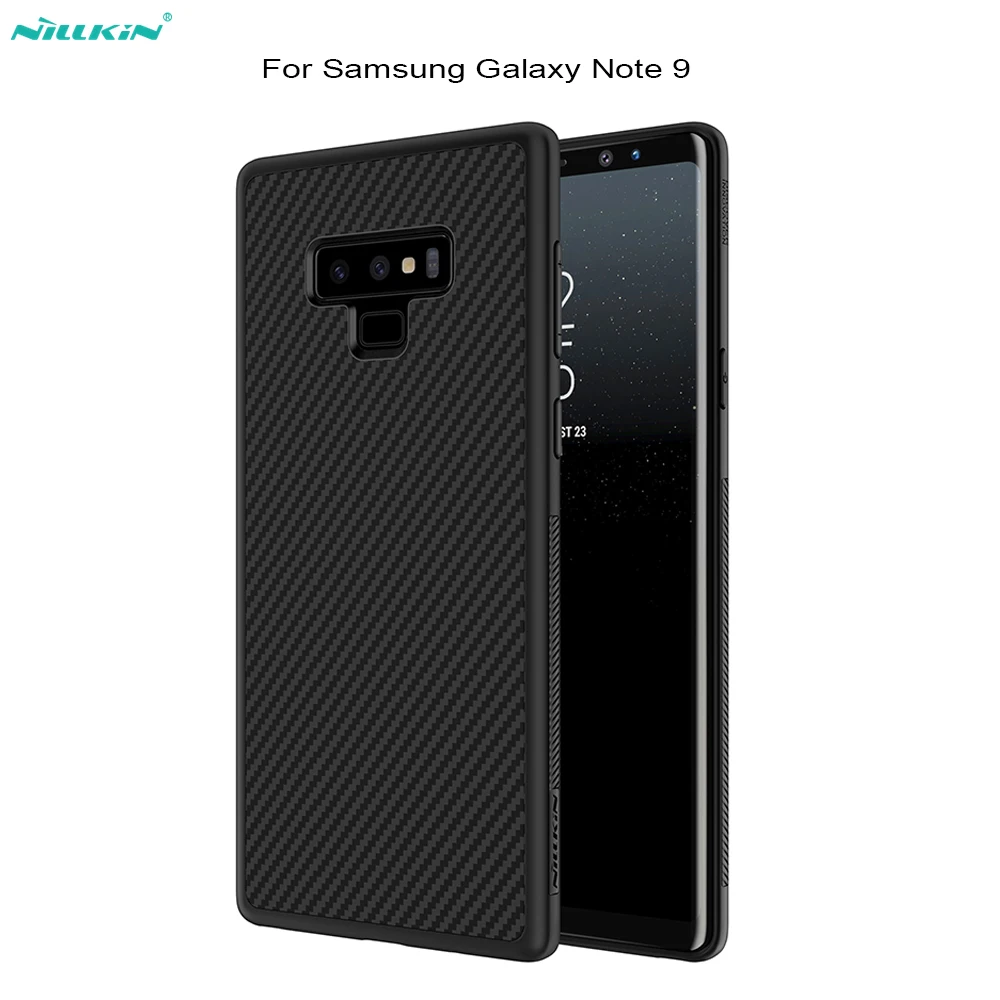 

For Samsung Galaxy note 9 Case NILLKIN Synthetic Fiber PP back shell Cover Luxury Case for galaxy Note 9 Cover mobile phone bags