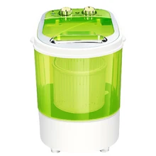 Мини-Ручная тряпка стиральная машина полностью автоматическая 3 кг Ho использовать держать маленький ребенок волнистый диск компактная стиральная машина для дома путешествия двойного использования