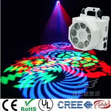 Светильник с узором 8 глаз RGBW смешанный цвет светодиодный 40 Вт Точечный светильник DMX сценический 8 каналов мини светодиодный светильник s светодиодный RGBW DJ Мини светодиодный прожектор