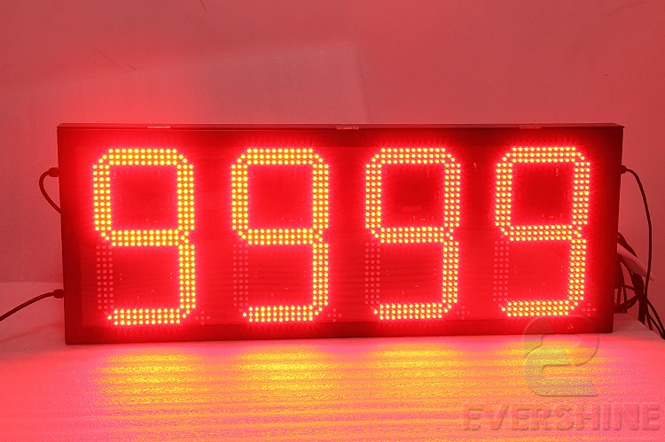 Дорожный знак 16 дюймовый красный Одноцветный цифровой наружный светодиодный