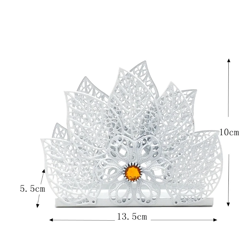 Винтажная металлическая для салфеток, держатель для бумаги, диспенсер для салфеток, домашний, вечерние, обеденный стол, Декор