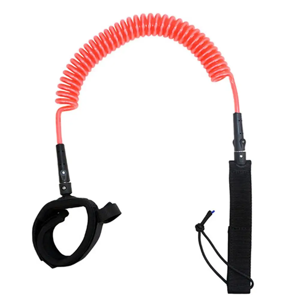 

10ft 7mm SUP Ankle Strap Surf Board Spiral Table Paddle TPU Surfboard Paddleboard Accessory