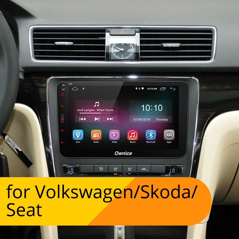 K1 K2 Ownice Android 8,1 Octa Core автомобильный DVD gps для Volkswagen Гольф 4 Гольф 5 6 touran passat B6 Sharan Jetta caddy Skoda Seat 4G