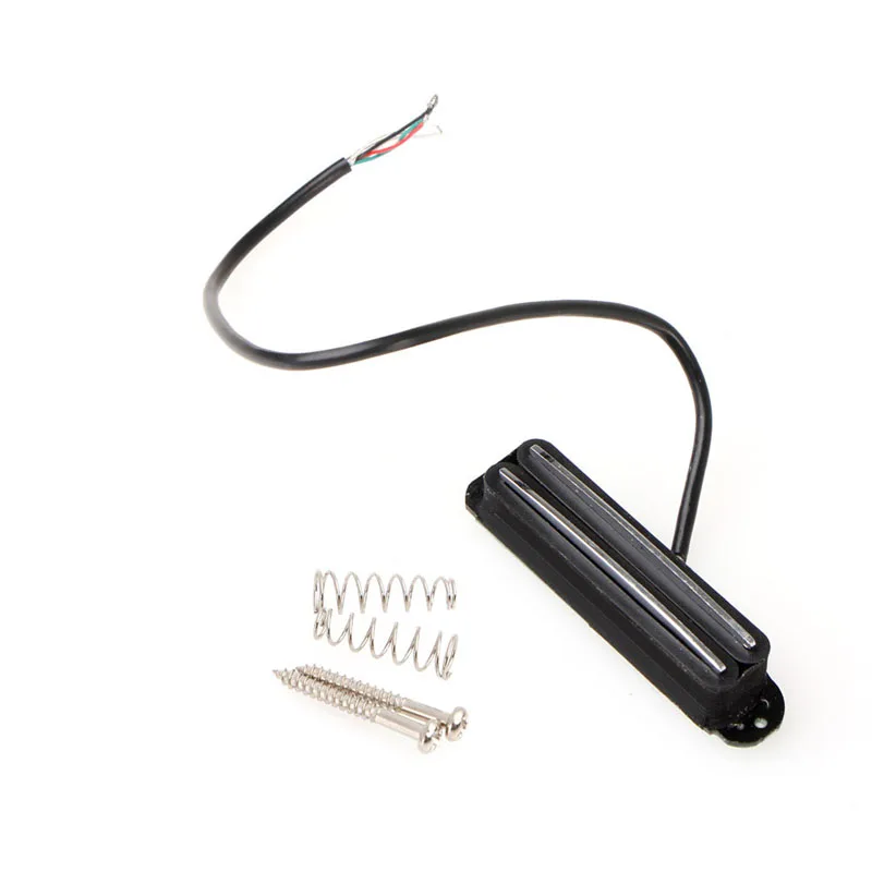 

1Pc Electric Guitar Neck Pickup Dual Humbucker Rail For Strat Stratocaster Hot