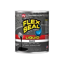 

BLACK Flex Seal Tape Liquid Rubber Sealant Coating Black White 2 Colors 16oz 473ml Free Shipping