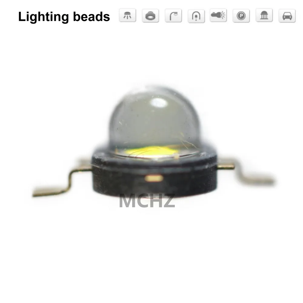 30Pcs Led Lampada Perline 1W Lampada Perline Muslimpower Lampada Perline Luci Per Auto Torcia Lampada Da Minatore Faretto Verticale A Luce Bianca