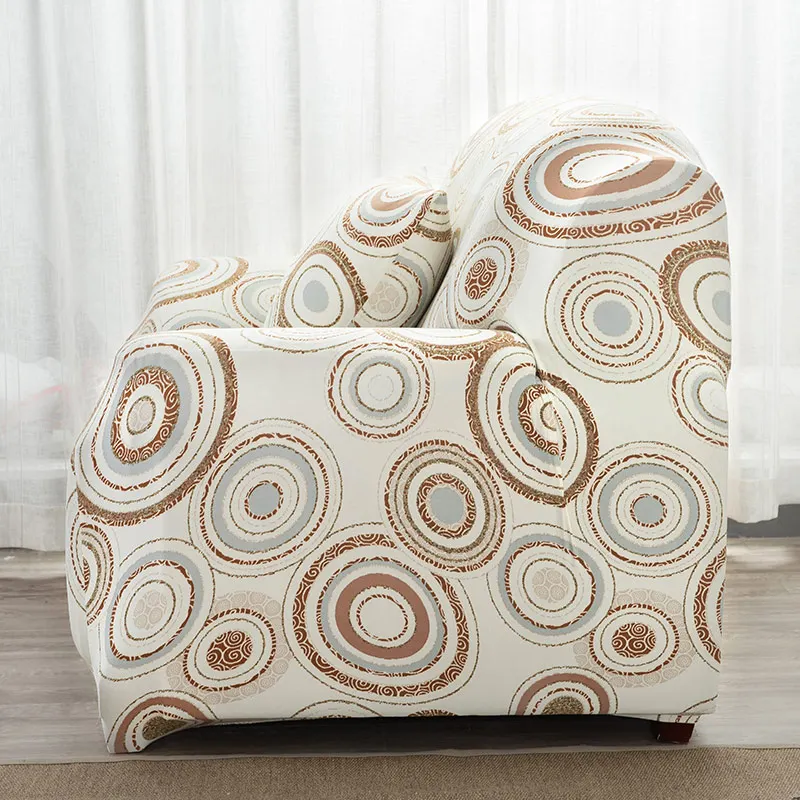 striped sofa cover