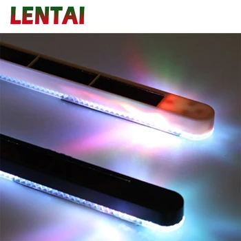 

LENTAI 1PC Car window solar atmosphere light LED lamp For Acura Chevrolet Cruze Aveo Peugeot 307 206 308 407 Seat Leon Tiguan