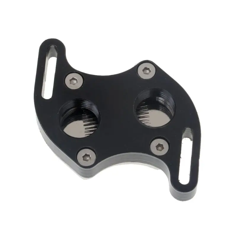 

North and South Bridge S Shape Waterblock G1/4 inch Copper Support 44-58mm Water Block with Mounting Screws Water Cooling
