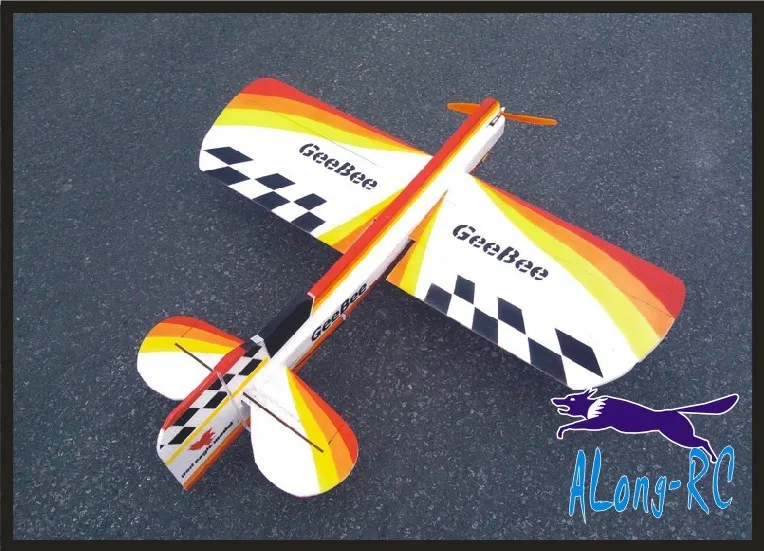 EPP самолет RC 3D модель ру аэроплана хобби игрушки размах крыльев 1000 мм GeeBee F3D (набор