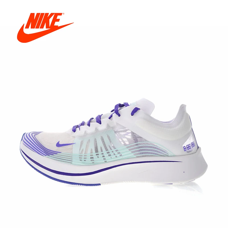 

Original New Arrival Authentic Nike Lab Zoom Fly SP Women's Comfortable Running Shoes Sport Sneakers Good Quality AJ8229-101