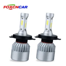 NEW S2 H7 LED H4 Hi Lo Beam LED Car Headlight H1 H3 H8 H9 H11 COB 8000LM 6500k 9005 9006 Hb3 Hb4 Fog light Auto modification 12V NEW S2 H7 LED H4 Hi Lo Beam LED Car Headlight H1 H3 H8 H9 H11 COB 8000LM 6500k 9005 9006 Hb3 Hb4 Fog light Auto modification 12V