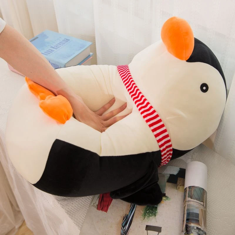 Dorimytrader Lovely Soft Cartoon Penguin Plush Doll Big Soft Animal Penguins Toy Animals Pillow Cushion for Baby Gift 20inch 50cm DY61955(7)