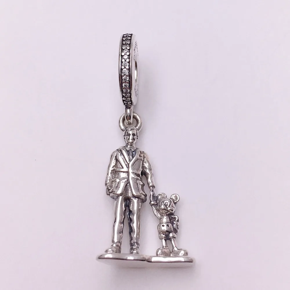 Gincco Новый Шарм fit оригинальный браслет Pandora DIY Стерлинговое Серебро 925 подарок для