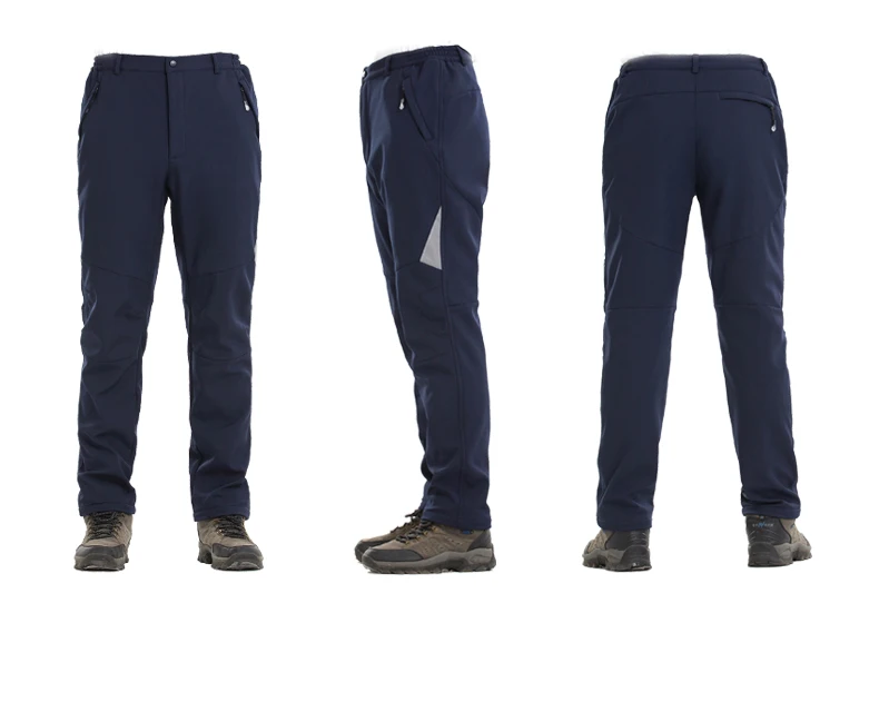 Calças de Inverno dos Homens Caminhadas ao ar Mulheres à Prova Noflen Livre Trekking Softshell Dwindproof Água Vento Térmica Acampamento Escalada Esqui 16 Calças de caminhadas