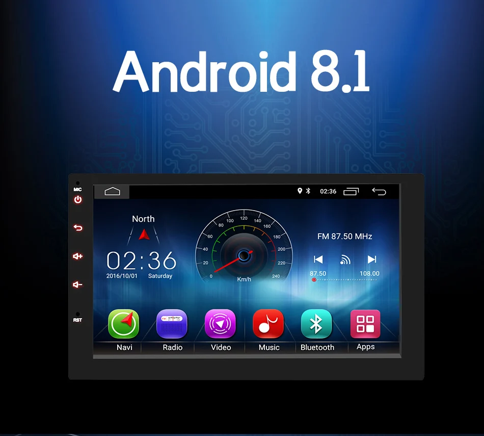 Perfect 8" HD Android 8.1 Car DVD For Kia Ceed 2013 2014 2015 2016 2017 Radio FM WiFi GPS Navigation Audio Video Free Backup Camera 3