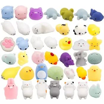 

20pcs/lot Creative Cute Animals Knees Toys on Will and Squeeze Funny Toys for Children's Gift