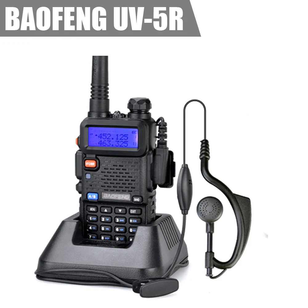 

Baofeng Walkie Talkie Uv-5r Two Way Cb Radio Upgrade Version Baofeng Uv5r 128ch 5w Vhf Uhf 136-174mhz & 400-520mhz