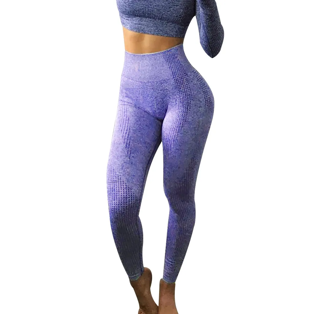 High Waist Seamless Leggings Push Up Leggins Sport Women Fitness Running Yoga Pants Energy Seamless Leggings Gym Girl Leggins - Цвет: 8