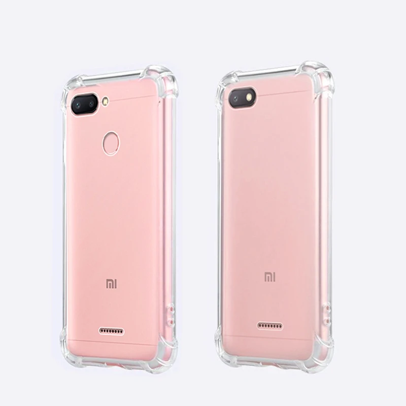 transparent silicone case redmi 6 (2)