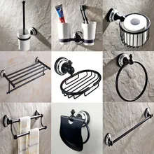 Черное масло втирает Латунное Керамическое Основание для ванной, аксессуары для ванной комнаты, набор аксессуаров для ванной комнаты, держатель для туалетной бумаги, вешалка для полотенец aset013