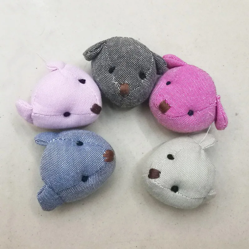 5cm cowboy cloth bear head 3