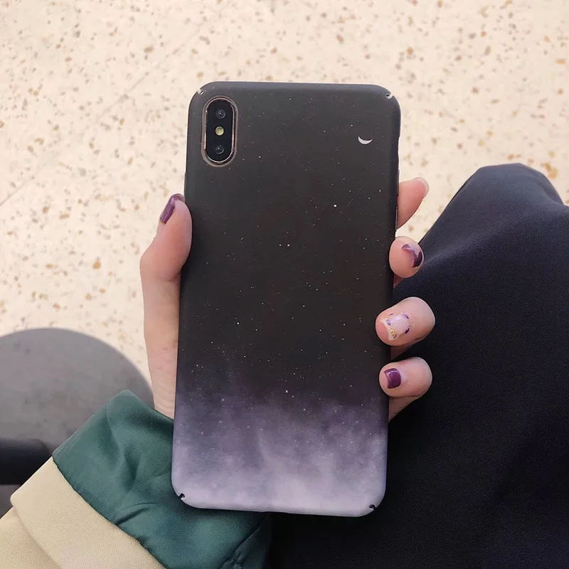 

Hard PC Star Sky Case For Huawei P30 P20 Lite Mate 20Pro Matte Cover For Honor 8X 9 10 lite V10 Nova 4 2S 3i P smat Plus Cases