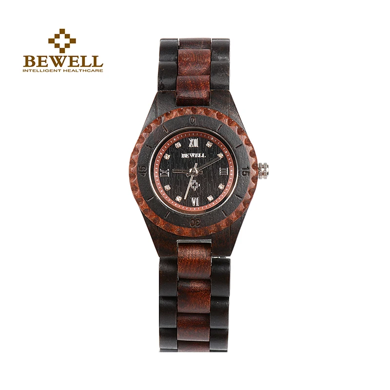

BEWELL Woman Natural Wood Watch Luxury Brand Wooden Watch New Fashion Casual Style Top Design As Ladies Gift To Friends 128AL