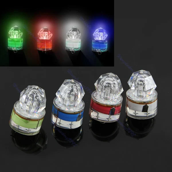 

M112-"New LED Deep Drop Underwater Diamond Fishing Flashing Light Bait Lure Squid Strobe