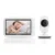 Camara vigilancia babykam bebe vídeo babá 7.0 polegada Sensor de Temperatura da luz da noite IR visão Interfone Lullaby vigila camara bebe