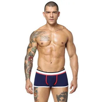 

JAMPELL Brand Gay Men Underwear Sexy Men Boxer Cotton European Size Male Truck Cueca Comfortable Boxershorts Drop Shipping