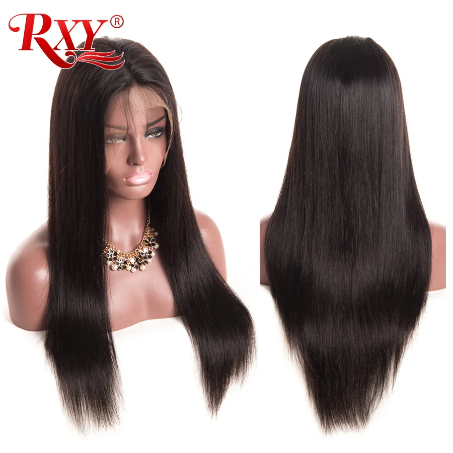 RXY Full Lace Front Human Hair Wigs For Black Women Pre Plucked Full Lace Human Hair Wigs With Baby Hair Peruvian Remy Hair Wig (10)