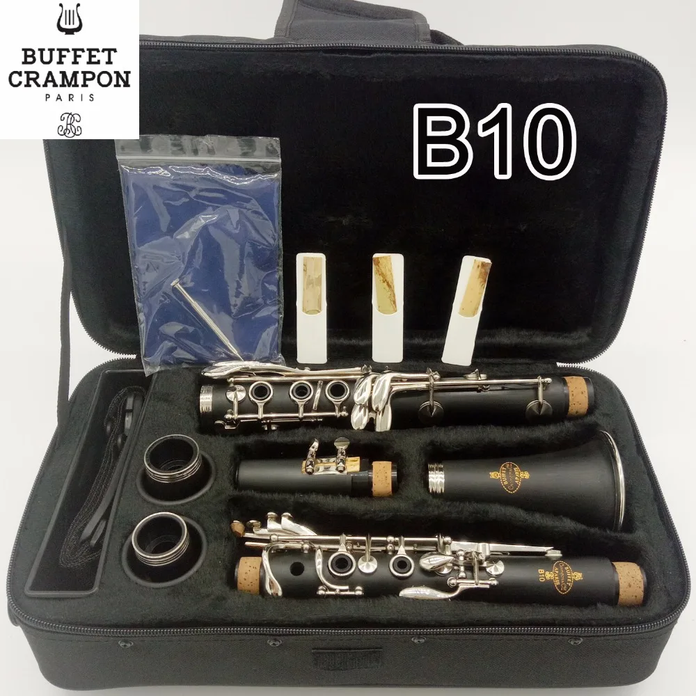 Free Shipping BUFFET Model B10 Brand New Pads Student Model