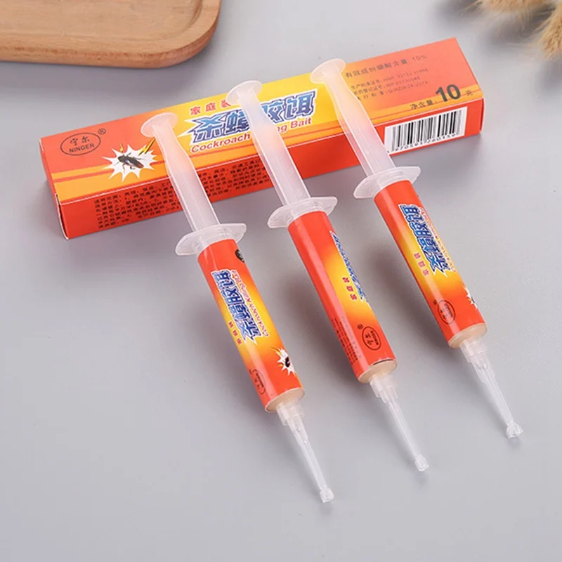 

1PC Roach Control Gel Bait Fipronil Safe Insecticide Efficient Powerful Spraying Pest Control For Hotels Kitchen Home Kennels