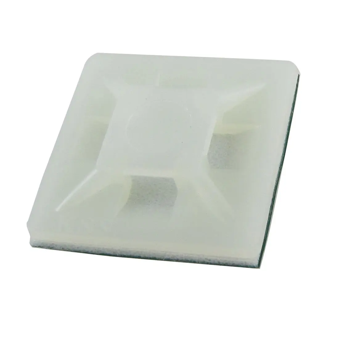 

IMC Hot White Self Adhesive Cable Tie Mount Base Holder 100 Pcs