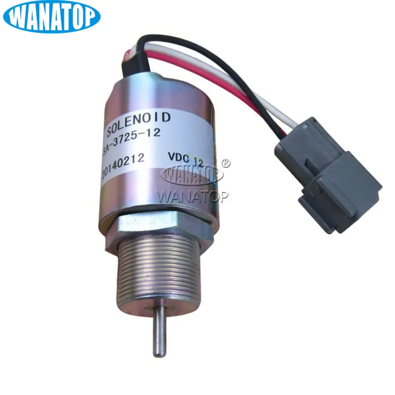 

Diesel Generator Shutdown Solenoid SA-3725-12 For Mitsubishi L2E L3E S3L S4L Engine 12V