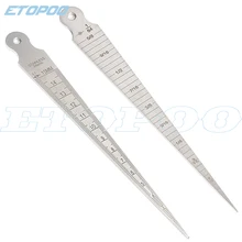 1-15 мм конусный сварочный аппарат конический измерительный щуп для сварки тестовый зазор измерительный щуп Калибр инструменты