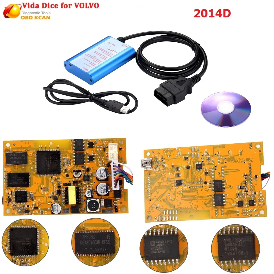 

Newest 2014D Vida dice Super for Volvo Vida Dice Diagnostic Tool Full Chip vida Dice Pro With Multi-Language DHL shipping
