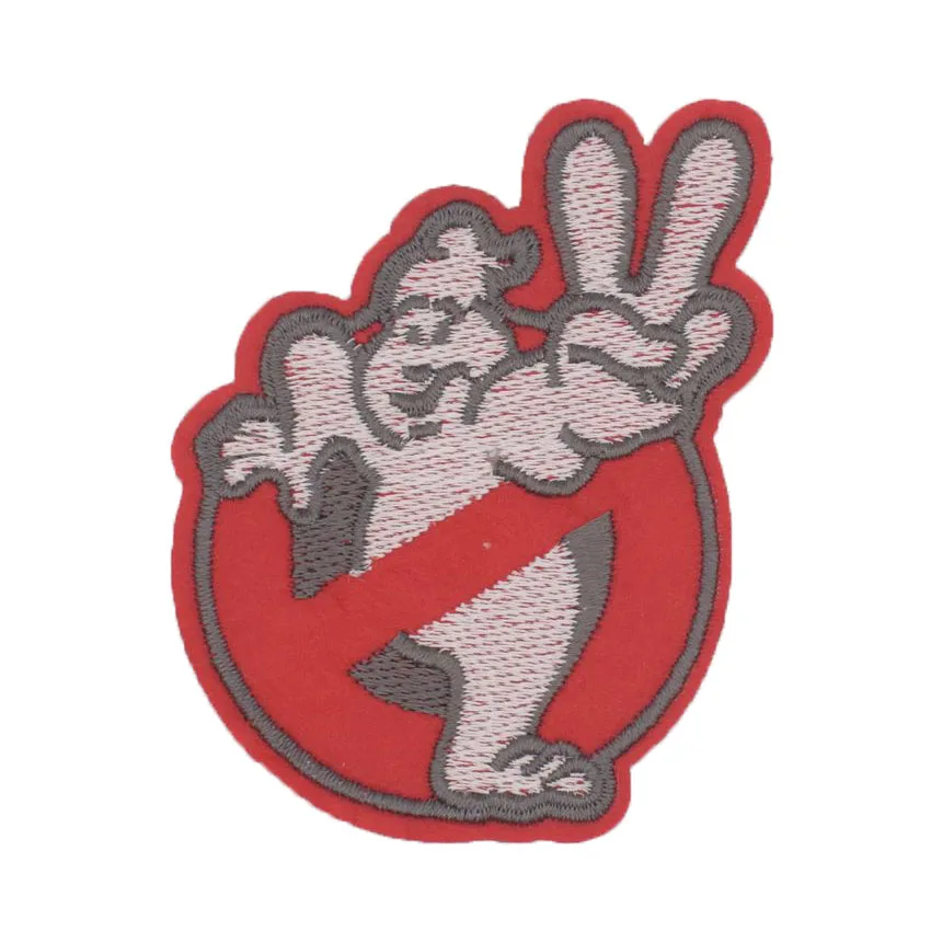 

Ghostbuster victory Movie Game Cartoon Comic Patch Sew Iron on Embroidered Applique Sign Vest Jackt T shirt Costume Gift