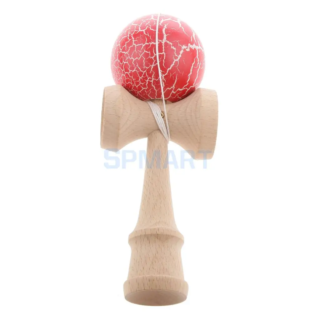 Eyeball Shaped краска для трескающих покрытий деревянные Kendama дети мастерство мяч игры дети веселые деревянные игрушки