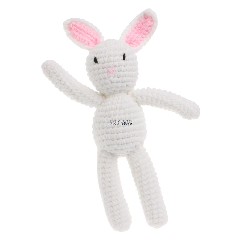 

2017 Newborn Baby Girls Boys Rabbit Photography Prop Photo Crochet Knit Toy Cute Gift MAR7_30