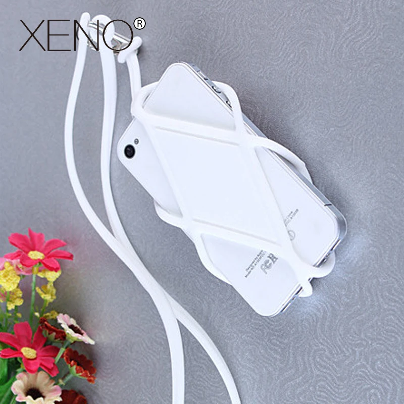 

For iphone 7 XS 8 case silicone Strap Mobile Keys Neck Strap For Phone Keys lanyard keychain neck strap mobile Phone cell strap