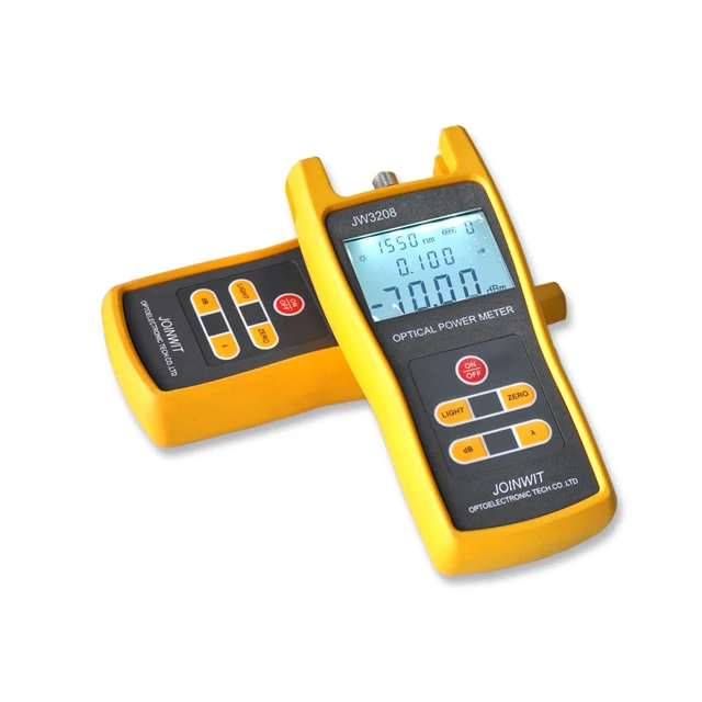 JW3109 Optical Laser Source+ JW3208 Optical Power Meter FTTH Fiber Multimeter 1