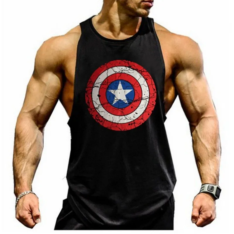 Seven Joe. musculation жилет одежда для бодибилдинга и фитнеса мужская майка однотонные безрукавки пустые мужские майки