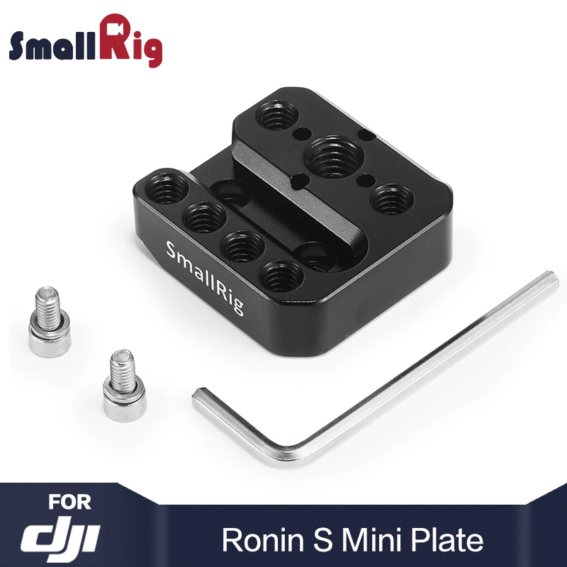 Comprar SmallRig Cámara placa de montaje para DJI Ronin S y para Ronin SC W La OTAN carril Arri localizar agujeros Fr brazo mágico manejar adjuntar 2214